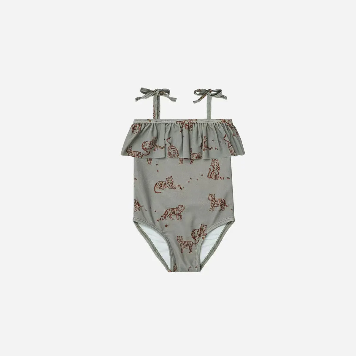 Baby Girl Elastic Sun Protection Quick-drying One Piece Swimsuit