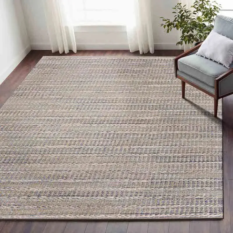 Bleached Naturals 81437IBY Illusion Blue/Infinity Rug