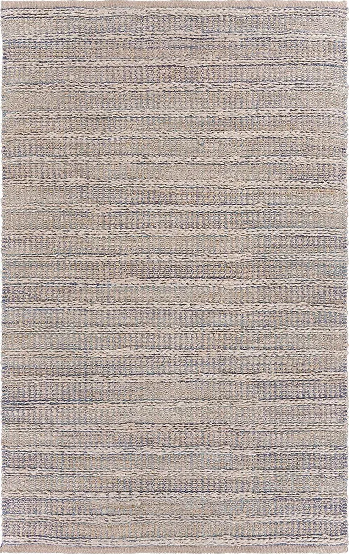 Bleached Naturals 81437IBY Illusion Blue/Infinity Rug