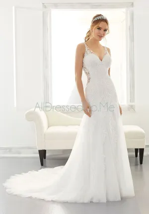 Blu - Asya - 5869 - 5869W - Cheron's Bridal, Wedding Gown