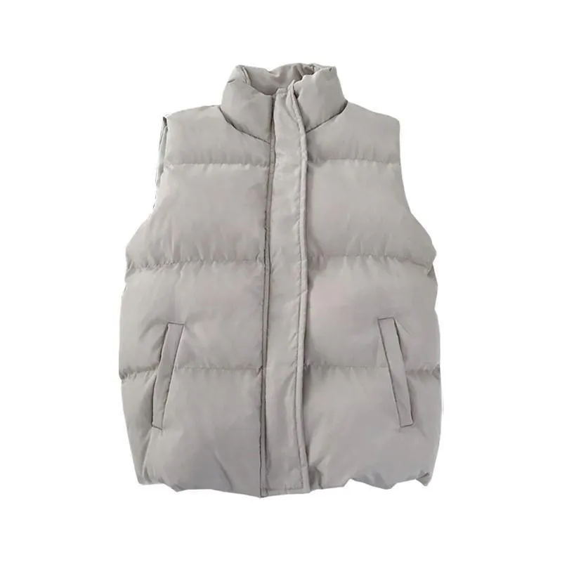 Couple Cotton Vest Korean Style Outer Wear Winter Warm