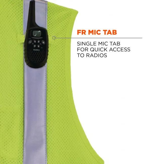Ergodyne GloWear 8263FRHL Type R Class 2 Economy Mesh Hi-Vis FR Safety Vest - Lime