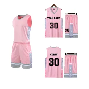 Kids And Adult Custom Breathable And Quick-drying Basketball Jersey Uniform