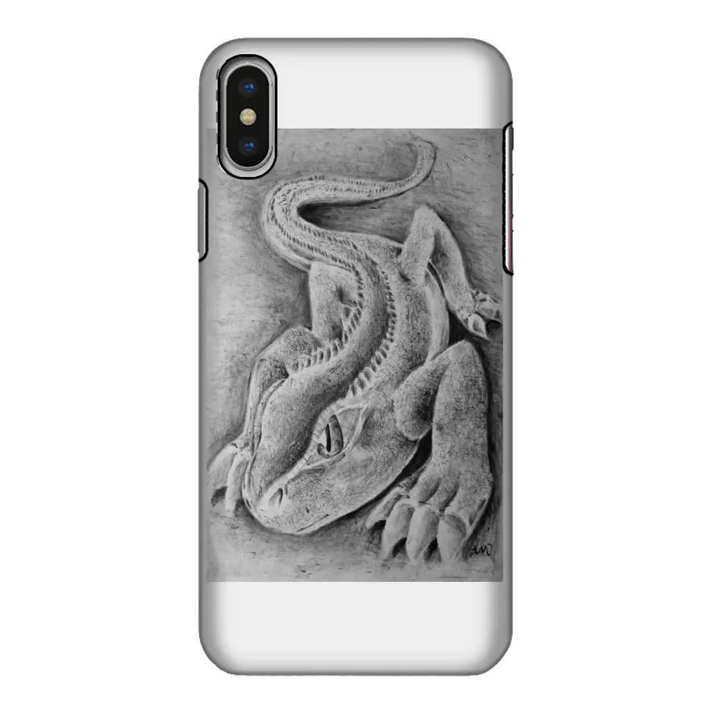 Lizzy the Lizard Fully Printed Tough Phone Case