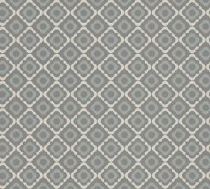 Paint Library Wallpaper Quatrefoil Tallanstown Grey