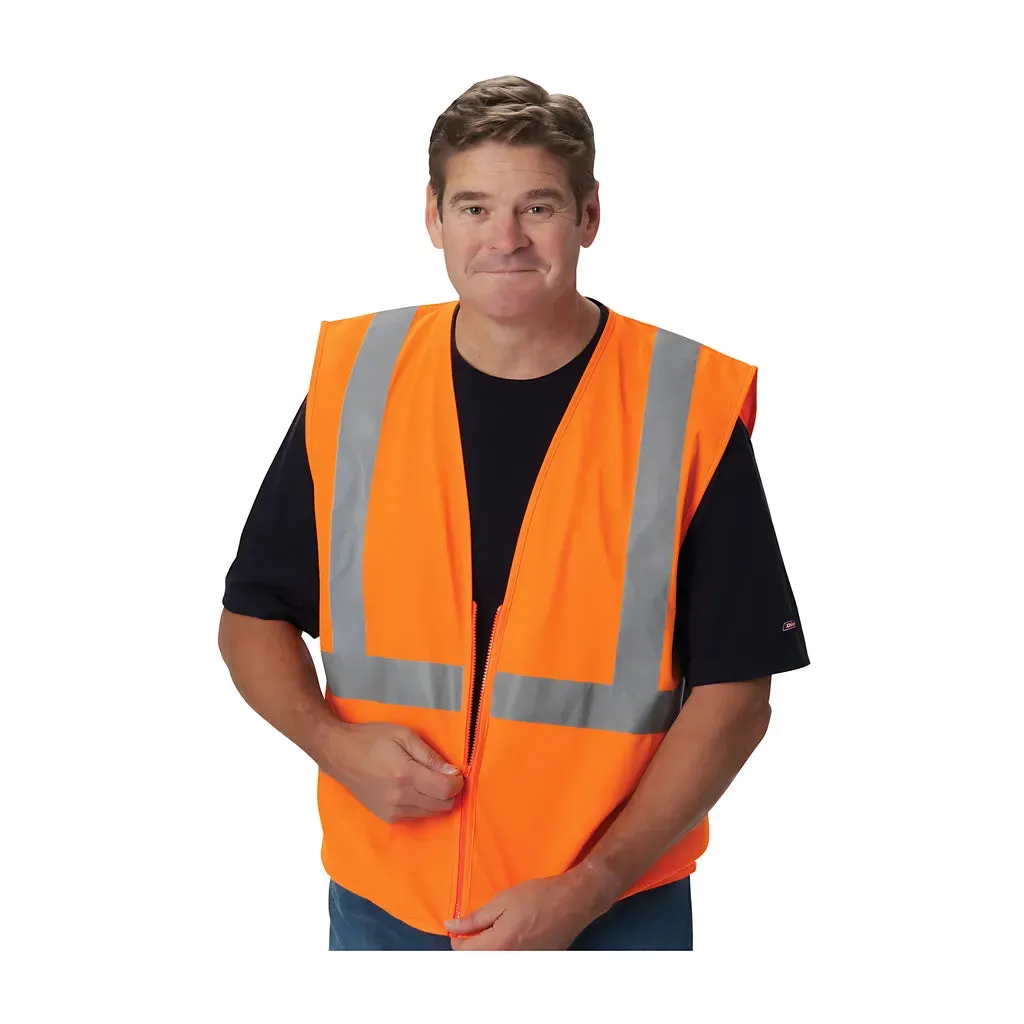 PIP 302-WCENGZOR-M ANSI Type R Class 2 Value Zipper Solid Vest