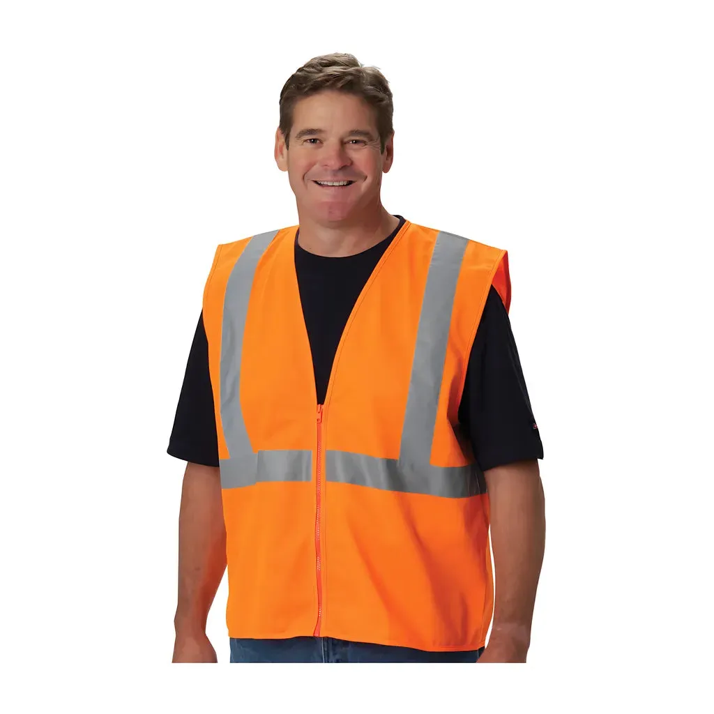 PIP 302-WCENGZOR-M ANSI Type R Class 2 Value Zipper Solid Vest