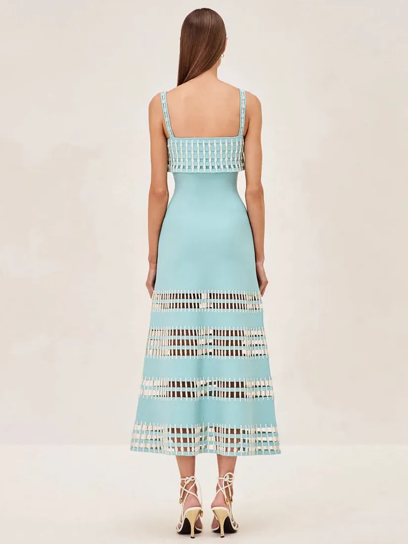 Priscilla Dress Blue