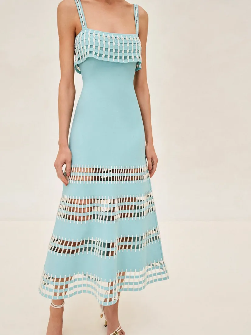 Priscilla Dress Blue
