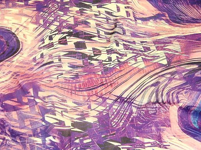 Swirl Print - Digital Cotton