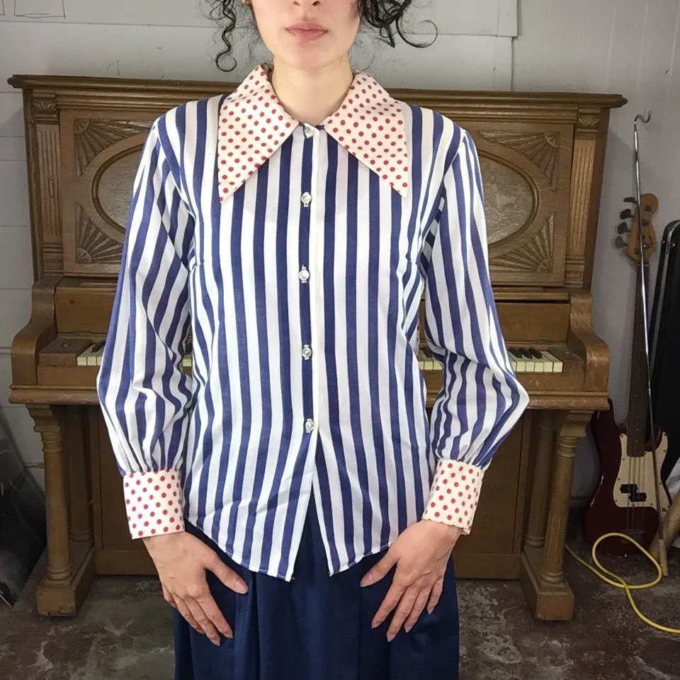 Vintage 70s | Prairie Dress Square Dancing Western Texas 3 Piece Set | Size L