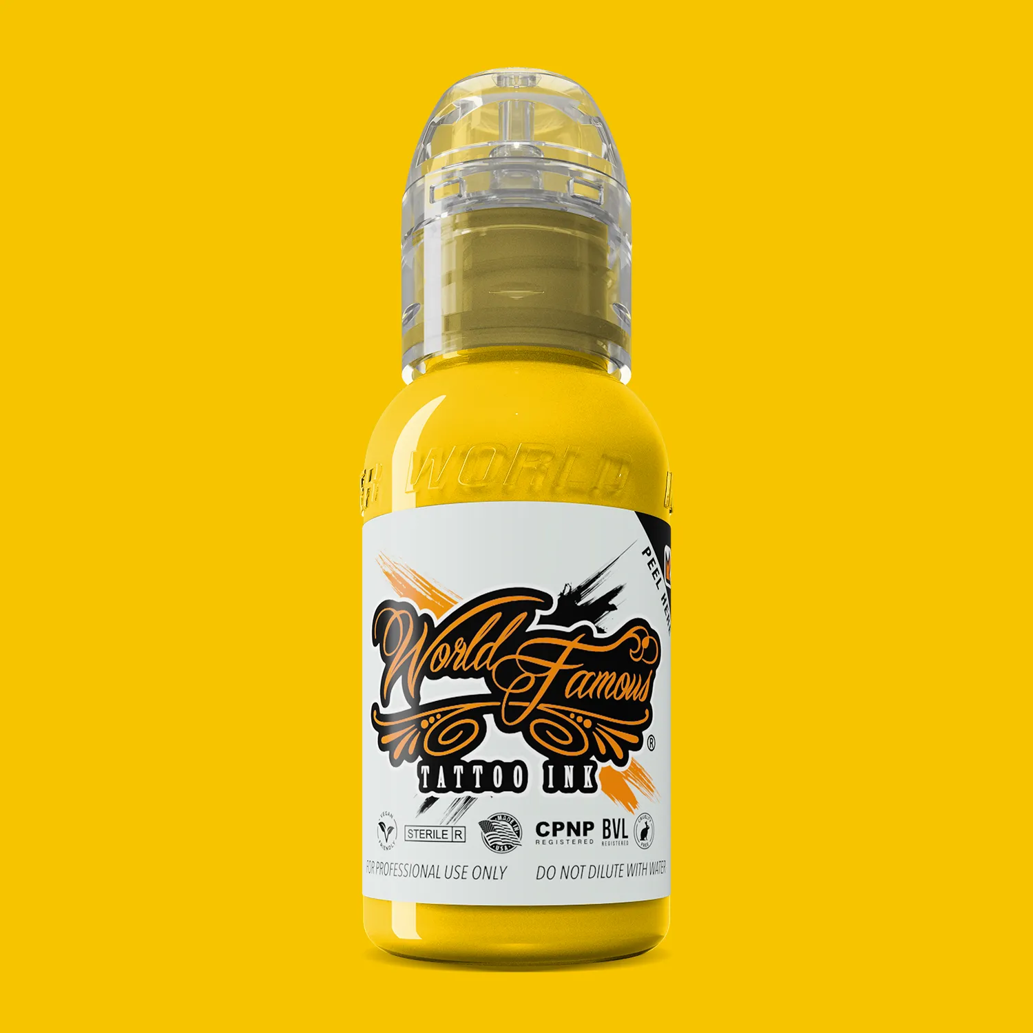 World Famous Primary #1 Great Wall Yellow Ink 1oz